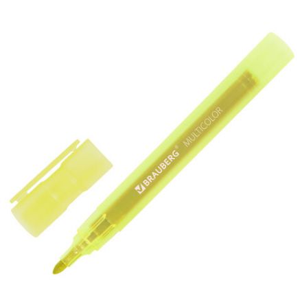 Маркеры стираемые для белой доски НАБОР 12 ЦВЕТОВ, BRAUBERG "MULTICOLOR", 3 мм, 152121