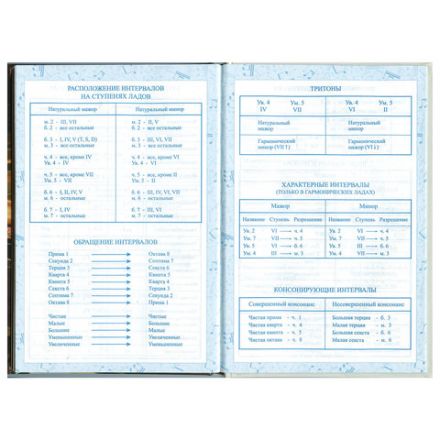 Дневник для музыкальной школы 140х210 мм, 48 л., твердый, BRAUBERG, справочный материал, "Концерт", 103279