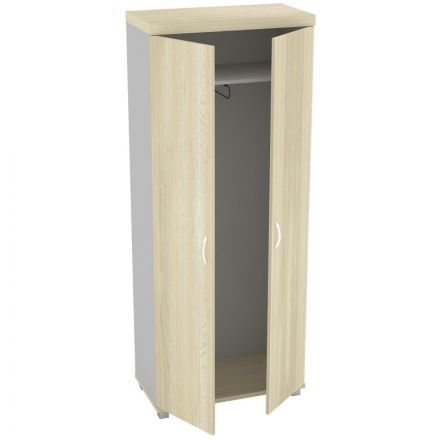 Шкаф Д_ EASY Director д/од шир сер 771/дуб шамони св.124 арт.005.705