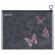 Папка для тетрадей BRAUBERG А4, 1 отделение, пластик, на zip-lock-молнии, "Neon butterflies", 272103