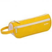 Пенал-косметичка 1 отделение, 1 карман, 215*80*60 Berlingo "Polo yellow", полиэстер Пенал-косметичка 1 отделение, 1 карман, 215*80*60 Berlingo "Polo yellow", полиэстер