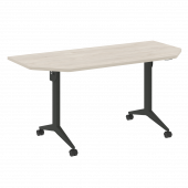 X-Pull Стол складной мобильный X.M-7.T2 Денвер светлый/Антрацит металл 1580*720*753 X-Pull Стол складной мобильный X.M-7.T2 Денвер светлый/Антрацит металл 1580*720*753