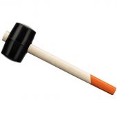 Киянка резиновая 450 г черная резина деревянная рукоятка Sparta 111505