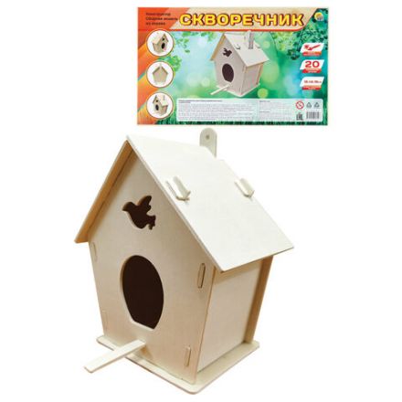 Сборная модель из дерева, АССОРТИ, 15 видов, РК