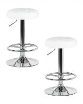 Набор 2 шт Табурет барный DOBRIN BRUNO, белый