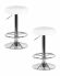 Набор 2 шт Табурет барный DOBRIN BRUNO, белый