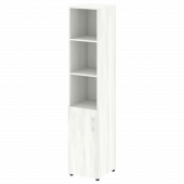 Yalta Шкаф узкий LT.SU-1.1 (L) Снежная патина 400*450*1987