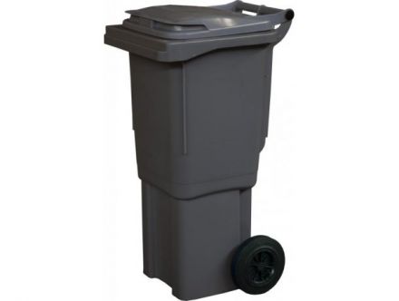 Мусорный контейнер на колёсах (60 л) темно-серый