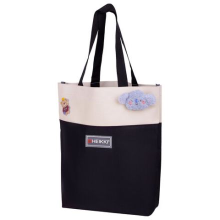 Рюкзак HEIKKI COMBO (ХЕЙКИ), сумка-шоппер, косметичка, пенал В ПОДАРОК, бело-черный, 42х30х14 см,272565 Рюкзак HEIKKI COMBO (ХЕЙКИ), сумка-шоппер, косметичка, пенал В ПОДАРОК, бело-черный, 42х30х14 см,272565
