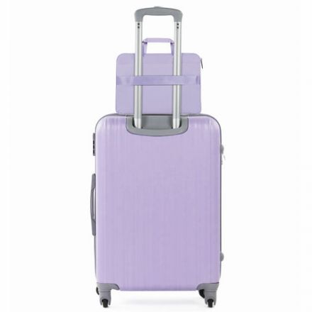 Сумка портфель HEIKKI ULTRA (ХЕЙКИ) с отделением для ноутбука 15,6", Lavender, лавандовая, 28х39х3 см, 272610