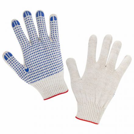 Перчатки хлопчатобумажные, КОМПЛЕКТ 100 пар, 10 класс, 40-42 г, 116 текс, ПВХ-точка, LAIMA ЛЮКС, БЕЛЫЕ, 608678 Перчатки хлопчатобумажные, КОМПЛЕКТ 100 пар, 10 класс, 40-42 г, 116 текс, ПВХ-точка, LAIMA ЛЮКС, БЕЛЫЕ, 608678