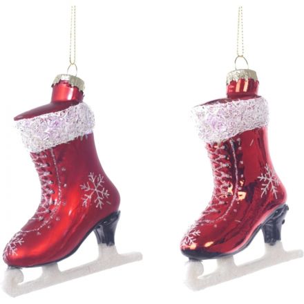 Украшение новогоднее Коньки, L8,5 W3,5 H11 см, 2в., 826438 Украшение новогоднее Коньки, L8,5 W3,5 H11 см, 2в., 826438