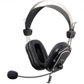 Гарнитура A4Tech (HU-50) черный 2м накладные USB Гарнитура A4Tech (HU-50) черный 2м накладные USB