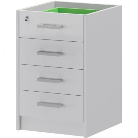 Тумба PT Арго АТ2-05 Каркас тумбы приставной белый