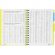 Ежедневник недатированный Bright Colours на спирали,  А5, 272 стр., ЛАЙМ