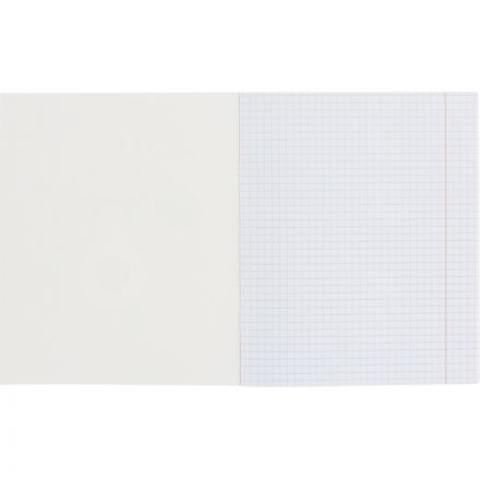 Тетрадь общая А5 48л №1School Avocat фиол.,клет,скреп, ВД-лак