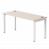 Стол прямой Everprof EVO на металлокаркасе 1580х670х755 мм Кашемир/Белый