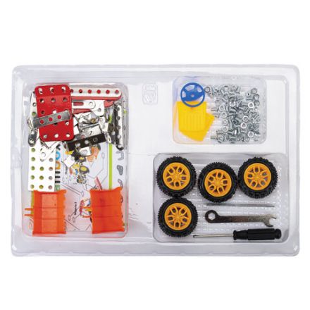 Конструктор металлический "Техника 3в1", с подвижными деталями, 122 элемента, BAMBOX, 666366