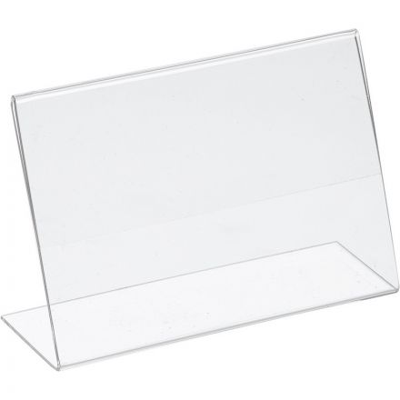 Ценникодержатель-подставка Attache акрил 120x80 мм прозрачный
