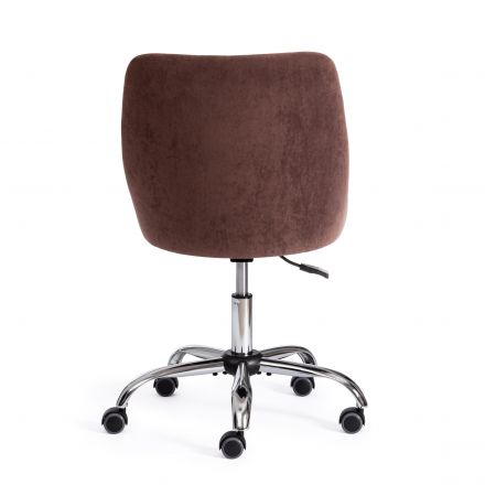Кресло SWAN флок , коричневый, 6