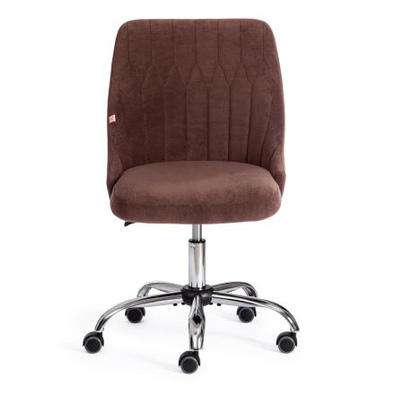 Кресло SWAN флок , коричневый, 6