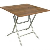 Стол обеденный Ривьера (800х800), П1.66.15, h750, металлик, ночче ЭКО