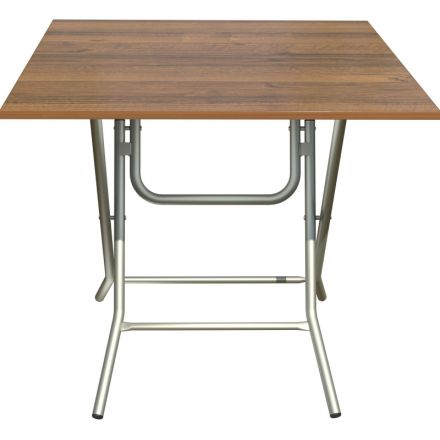 Стол обеденный Ривьера (800х800), П1.66.15, h750, металлик, ночче ЭКО