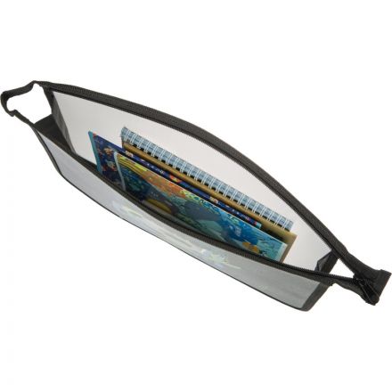 Папка для тетрадей №1School Football синий,А4,молн.,пласт.,ПТ-813