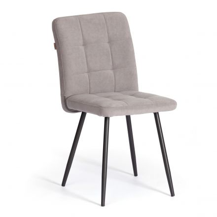 Стул обеденный Asti TREND, флок , бежевый/черный, 7, 47х54х86 см Стул обеденный Asti TREND, флок , бежевый/черный, 7, 47х54х86 см