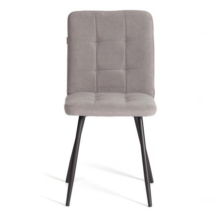 Стул обеденный Asti TREND, флок , бежевый/черный, 7, 47х54х86 см Стул обеденный Asti TREND, флок , бежевый/черный, 7, 47х54х86 см