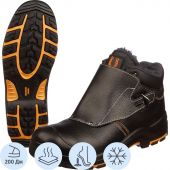 Ботинки сварщика PERFECT PROTECTION ПУ/НР с ПП и АС утепл. р.47 (120905)