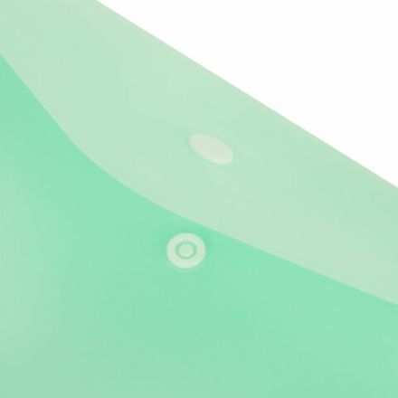 Папка-конверт с кнопкой BRAUBERG "Pastel", А4, матовая непрозрачная, мятная, ПРОЧНАЯ 0,2 мм, 272883 Папка-конверт с кнопкой BRAUBERG "Pastel", А4, матовая непрозрачная, мятная, ПРОЧНАЯ 0,2 мм, 272883
