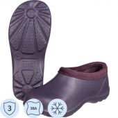 Галоши Лейви женские цв. баклажан/бордо ЭВА утепленные р.37 Галоши Лейви женские цв. баклажан/бордо ЭВА утепленные р.37