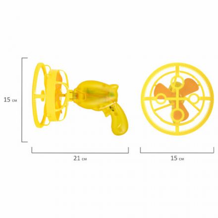 Мыльные пузыри Бластер Генератор "DOUBBLE BIG BUBBLES", раствор 250 мл, BRAUBERG KIDS, 665151