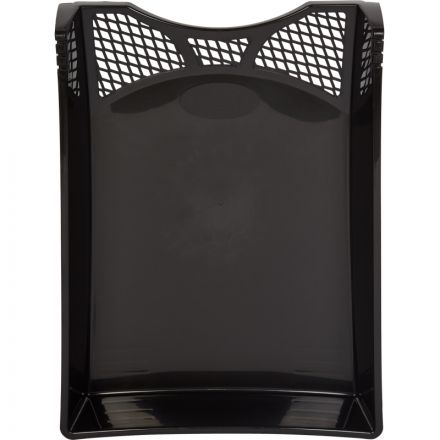 Лоток для бумаг горизонтальный Attache Эконом черный (3 штуки в упаковке)