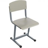 Стул ученический MET_Комус 5-7р.г. (4-6р.г) серый/серый Стул ученический MET_Комус 5-7р.г. (4-6р.г) серый/серый