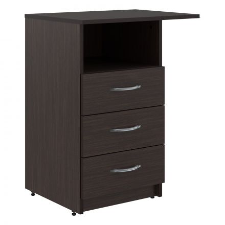 Тумба приставная SC-3D.2A Легно темный 600х450х760 SIMPLE