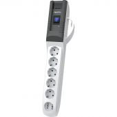 Сетевой фильтр PILOT PRO USB  5м (10А/2200Вт/6р) серый