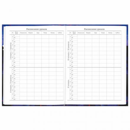 Дневник 5-11 класс 48 л., твердый, BRAUBERG, глянцевая ламинация, с подсказом, "DELIGHT", 106864