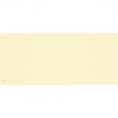 Разделитель листов разделительные полоски Комус, желтые, 100 шт./уп.
