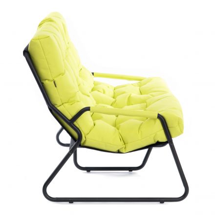 Диван Ergo/Эрго рогожка с водоотталкивающей пропиткой, Лайм