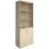 Шкаф RIVA   высокий широкий стекл.А.СТ-1.2 клен чист. В1975