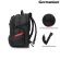 Рюкзак GERMANIUM "S-03" универсальный, с отделением для ноутбука, увеличенный объем, черный, 46х32х26 см, 226949