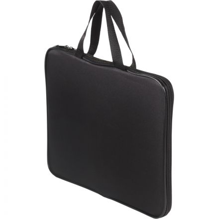 Папка-портфель А4 ручка из тесьмы 1426260 черный  /1Ш421_6260