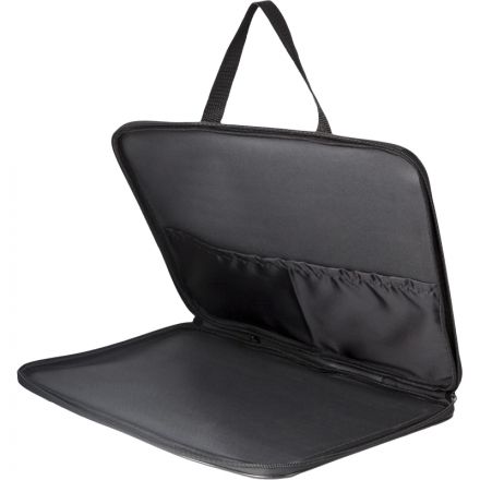 Папка-портфель А4 ручка из тесьмы 1426260 черный  /1Ш421_6260