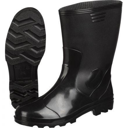 Сапоги 431/30 ПВХ мужские цв.черный утепленные р.41