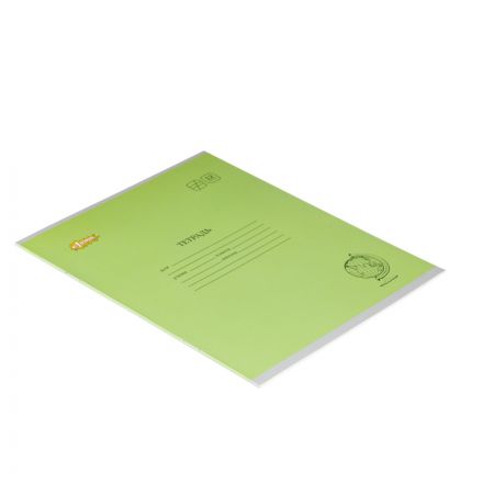 Тетрадь школьная Комус Класс ColorPics 12л косая линия блок 80 г/м2 10шт/уп