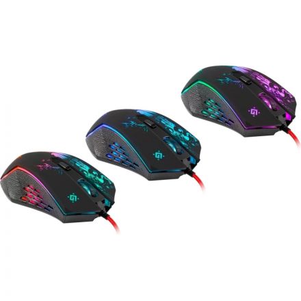 Мышь компьютерная Defender Sin'Sister GM-933 проводн.игр.6кн,7200dpi 52933
