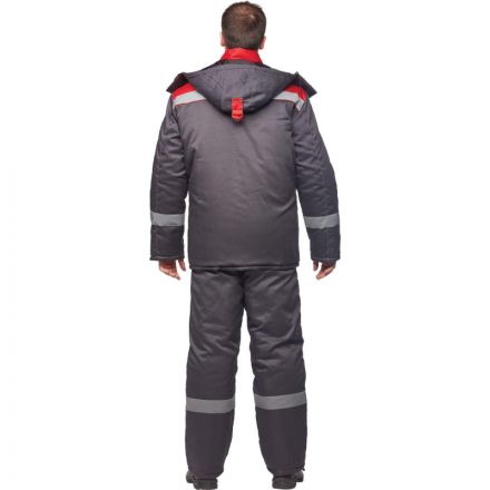 Костюм рабочий зимний муж з31-КПК сер/красн (р.48-50) 158-164 (Арсенал-СП) Костюм рабочий зимний муж з31-КПК сер/красн (р.48-50) 158-164 (Арсенал-СП)