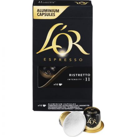 Капсулы для кофемашин Lor Espresso Ristretto (10 штук в упаковке) Капсулы для кофемашин Lor Espresso Ristretto (10 штук в упаковке)